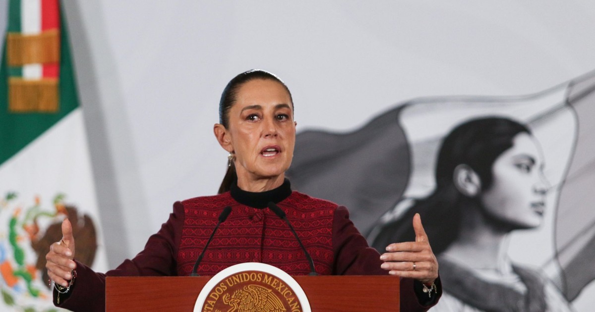 Sheinbaum presenta informe sobre "El Mayo" y critica protección de EU al Cártel de Sinaloa