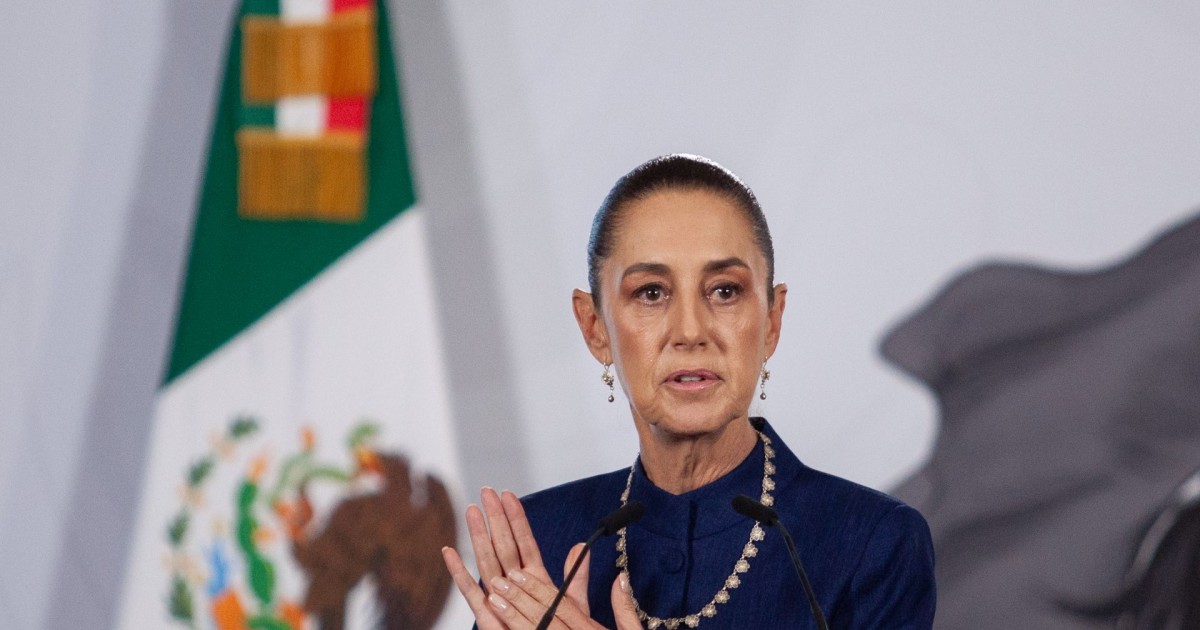 Sheinbaum refuta rumores sobre Rocha Moya: "Está en su casa"