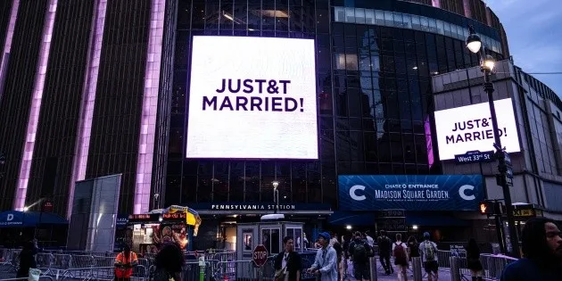 Taylor Swift y Travis Kelce confirman su matrimonio en Madison Square Garden