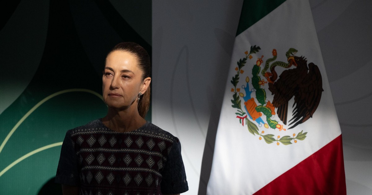 Trump y Sheinbaum postergan encuentro hasta noviembre, según Palacio.