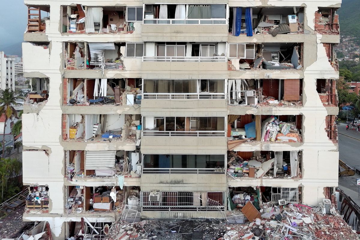 Venezuela reporta 2,595 muertos y 12,400 heridos tras terremoto devastador