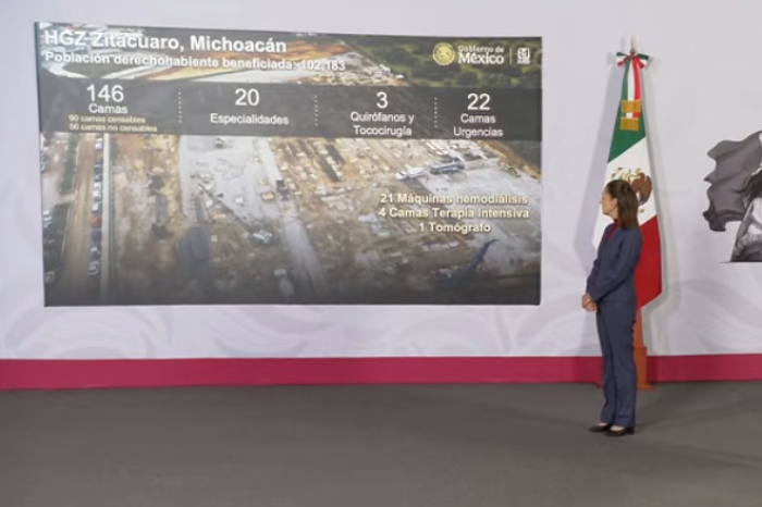 Zitácuaro: Nuevo hospital del IMSS abrirá en 2027 con 146 camas