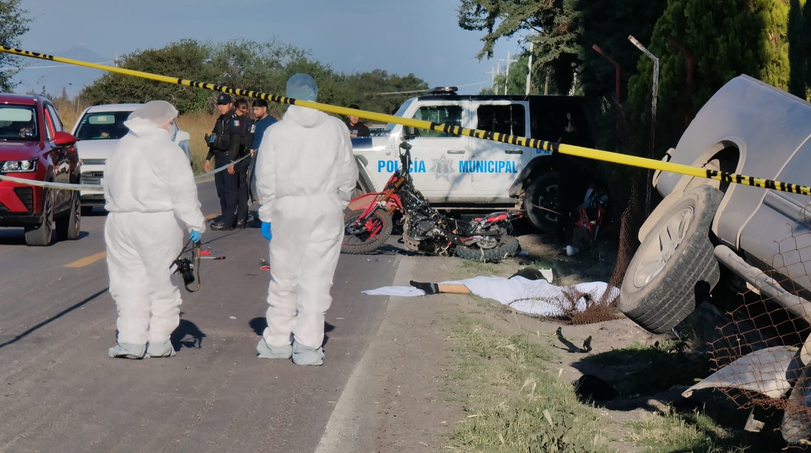 Accidente en Los Ramírez: Fallece motociclista y hay heridos en León