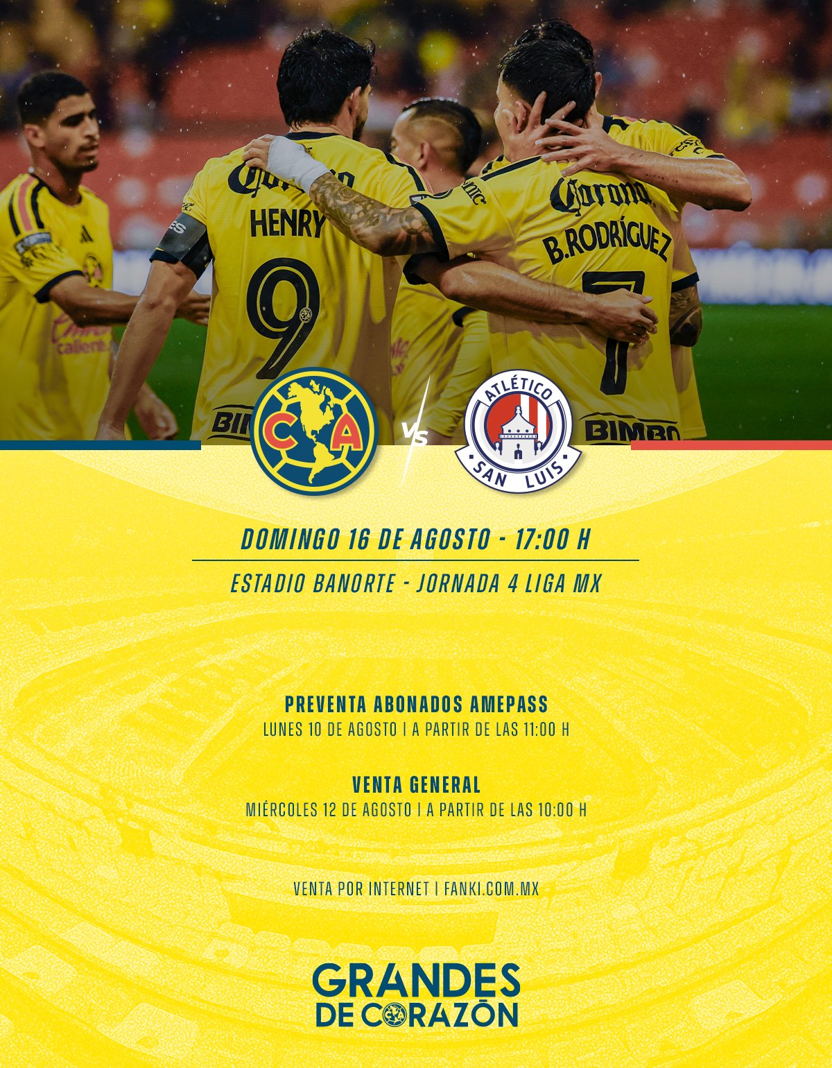 América vs San Luis: Conoce los precios de los boletos ahora