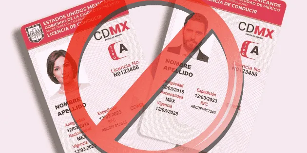 CDMX: Anularán licencia de conducir a ciertos conductores en 2026