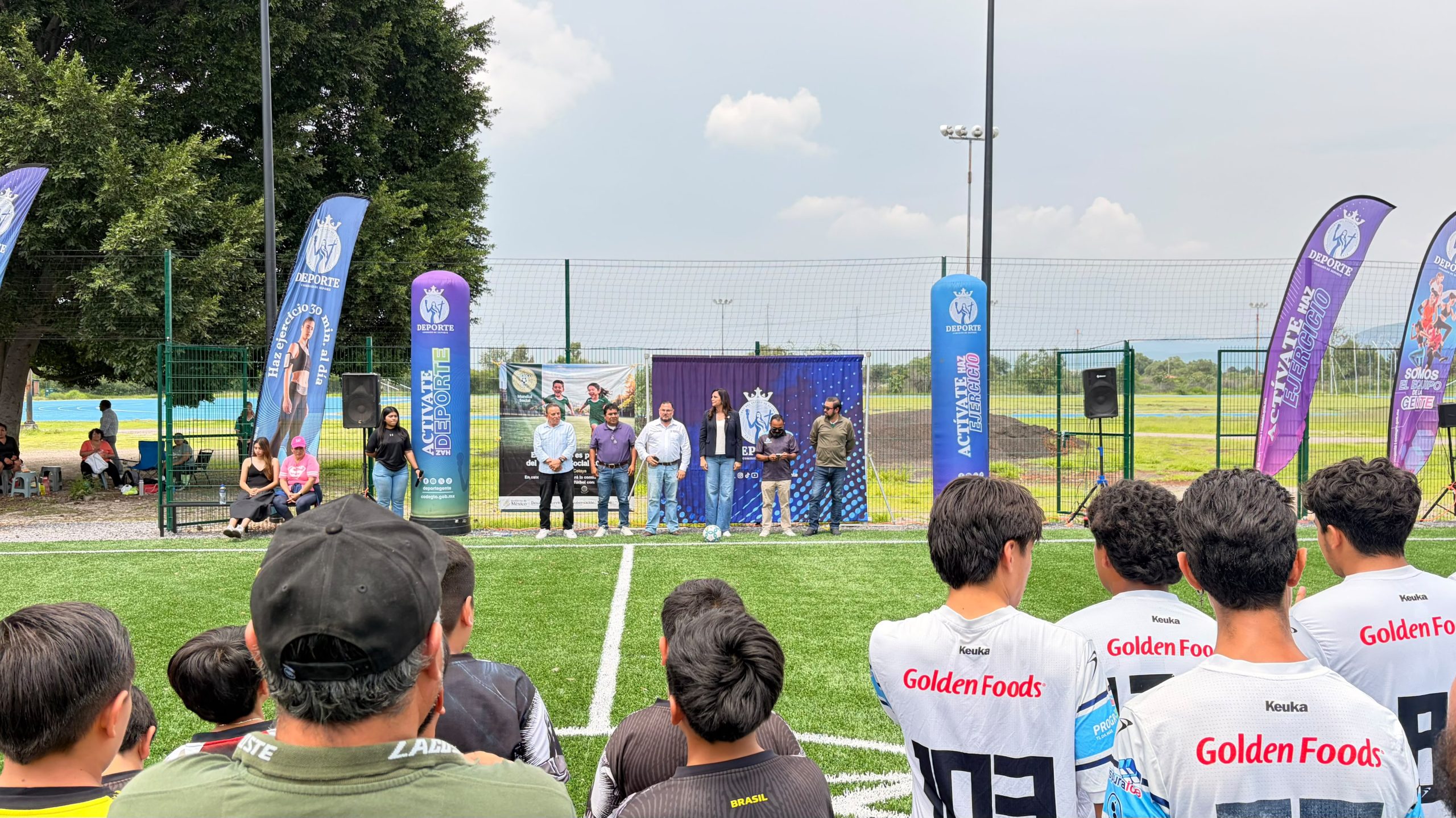 Celaya: Presentan Mundial Social con impacto para la comunidad