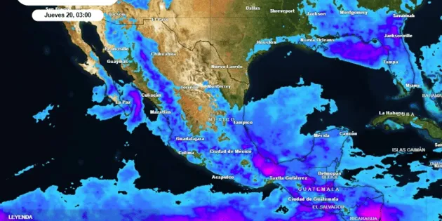 Chiapas: Onda tropical 29 provocará lluvias de 25 a 50 mm