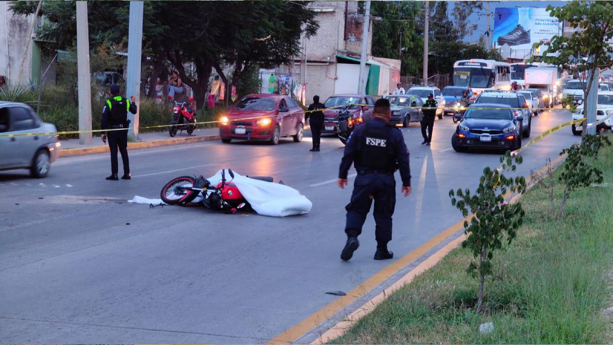 Choque en Ecobulevar de León cobra la vida de un motociclista