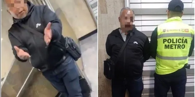 Ciudad de México: Mujer enfrenta y persigue a su acosador en el Metro