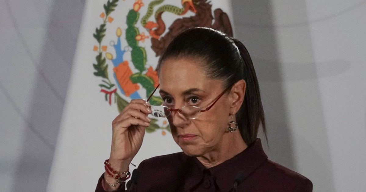 Claudia critica a Rocha Moya: "El poder sin principios se vuelve arrogancia"