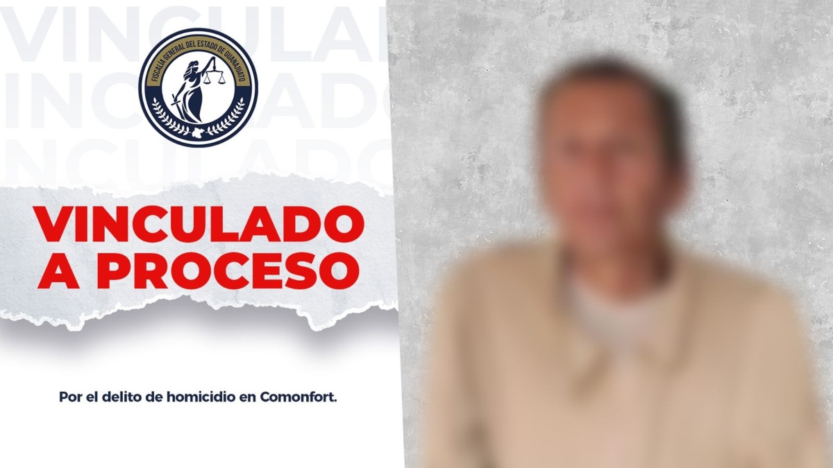 Comonfort: Hombre vinculado por homicidio en investigación judicial