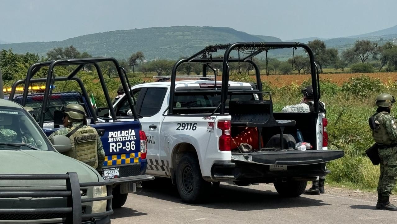 Comonfort: Persecución y balacera tras robo de camión deja un muerto