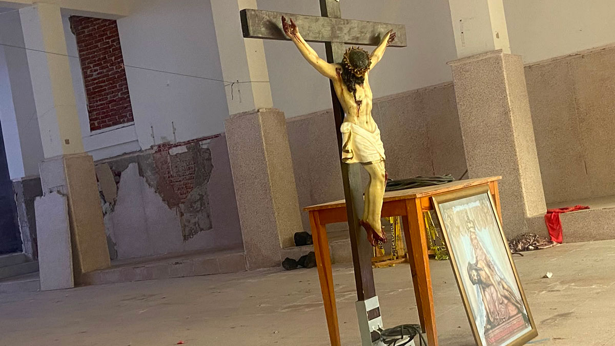 Demolición del Templo Las Huertas en León por falla geológica