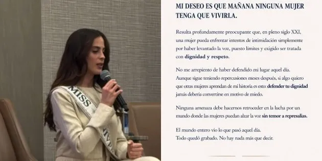 Fátima Bosch revela su preocupación por la intimidación en caso Nawat