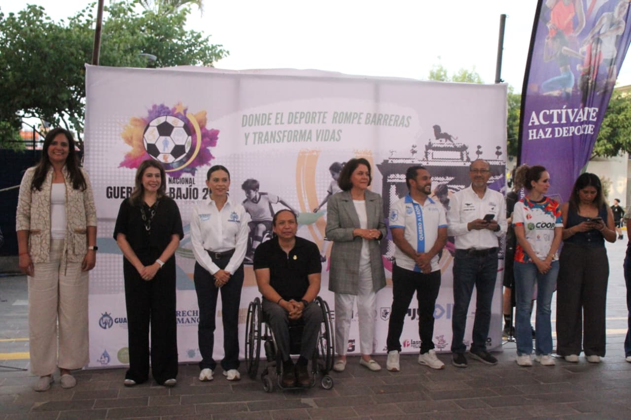Guanajuato: Arranca el II Torneo Nacional de Fútbol Incluyente