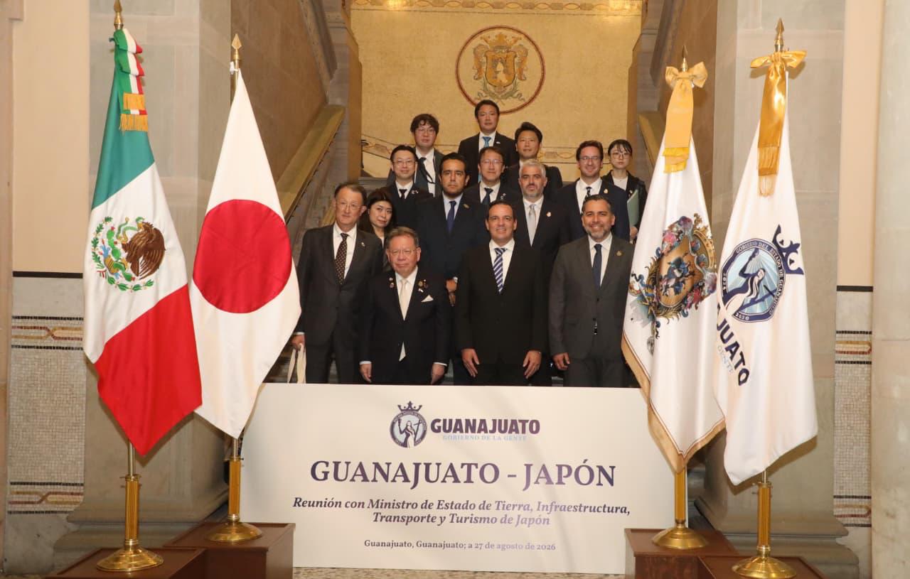 Guanajuato: Fortalecen lazos de confianza con Japón para el desarrollo