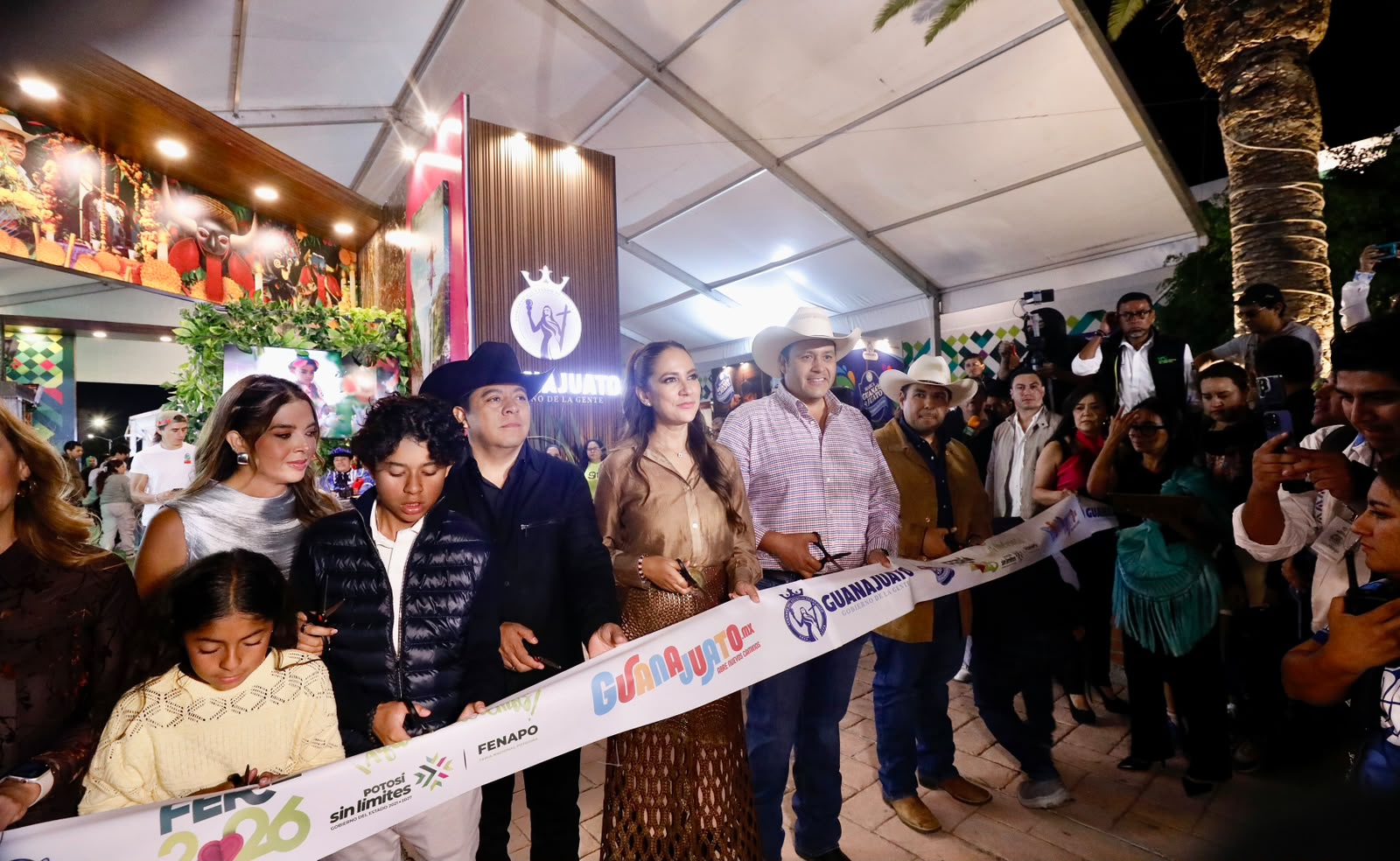 Guanajuato: Gobernadora inaugura Pabellón en la Feria Nacional Potosina