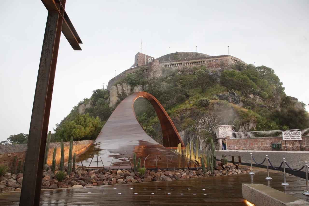 Guanajuato: Gobierno de la Gente inaugura nuevo arco y explanada en Cerro del Cubilete