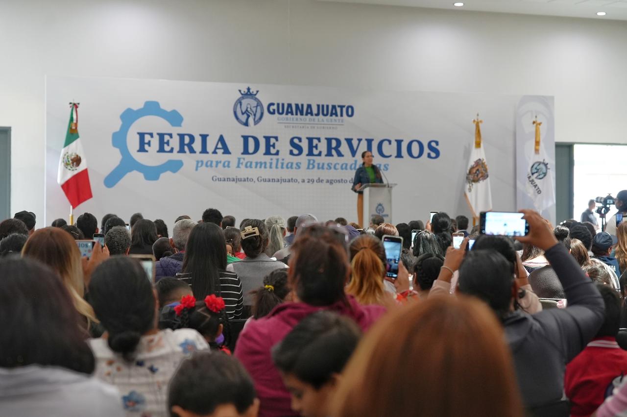 Guanajuato: Libia Dennise fortalece apoyo a familias buscadoras