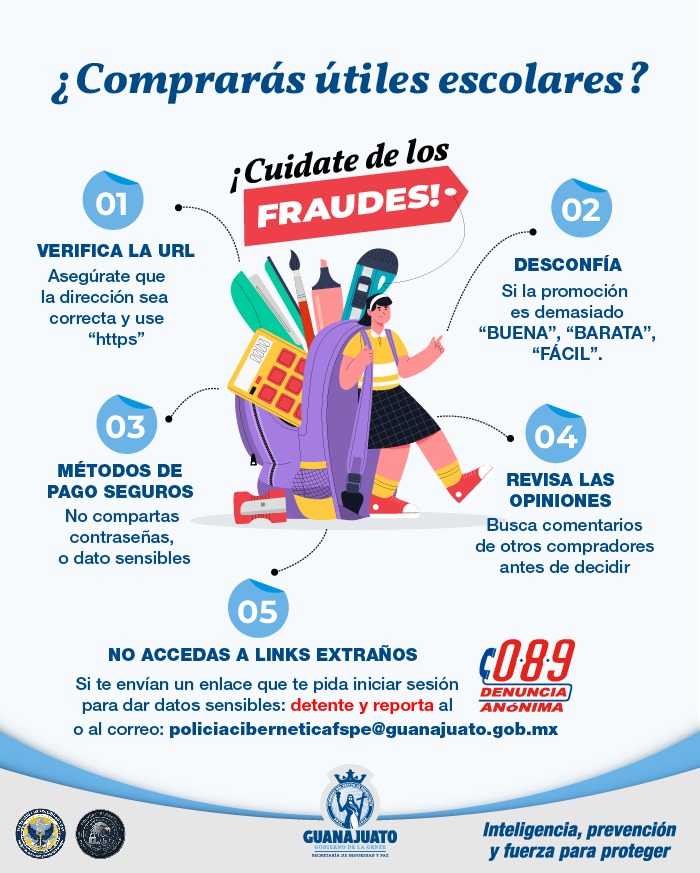 Guanajuato: Policía Cibernética alerta sobre falsas ofertas en línea
