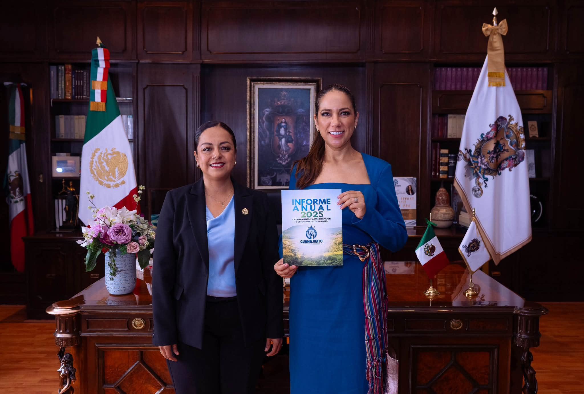 Guanajuato: Procuradora Ambiental presenta informe anual 2025 a Gobernadora