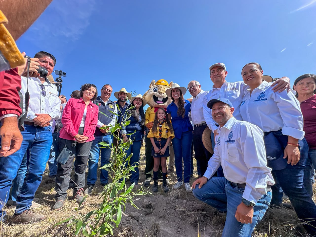 Guanajuato se une a la Jornada Nacional de Reforestación
