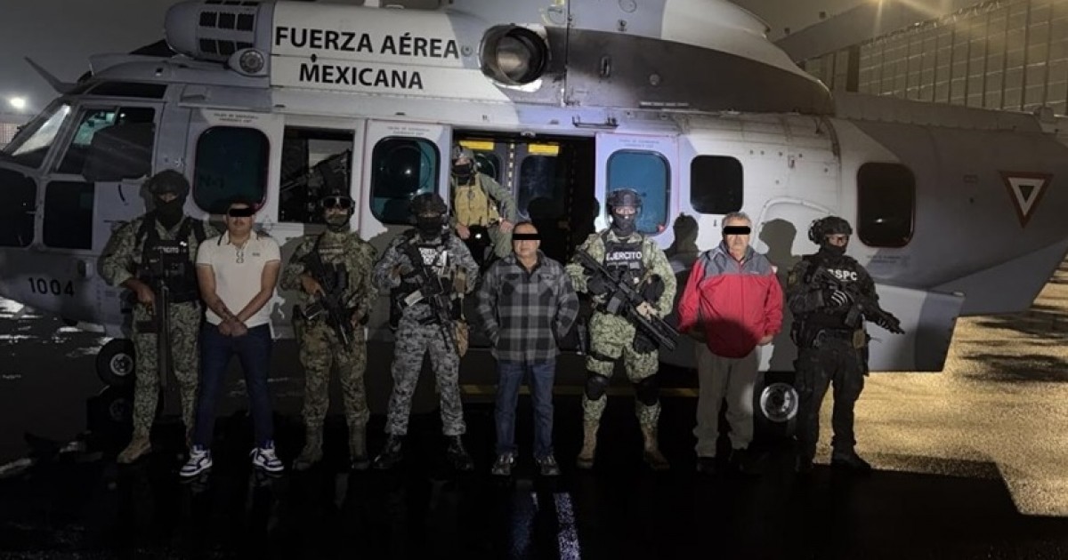 Harfuch anuncia detención de capo de Michoacán; Johnson elogia Gabinete