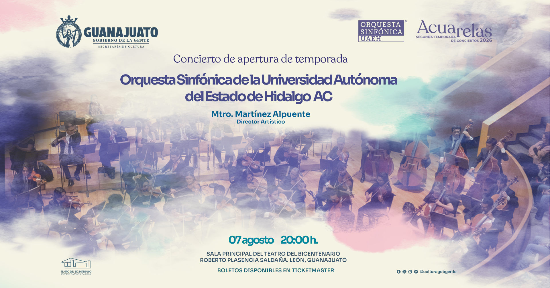 Hidalgo: Orquesta Sinfónica de la UAEH debuta en Teatro del Bicentenario