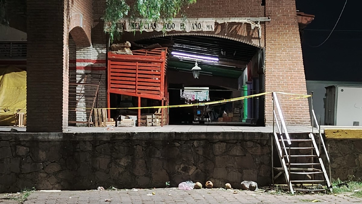 Hombre asesinado en local de la Central de Abastos de León