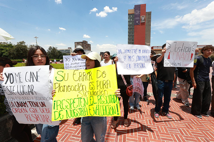 Inicia miércoles examen presencial de la UNAM con 77% de registros