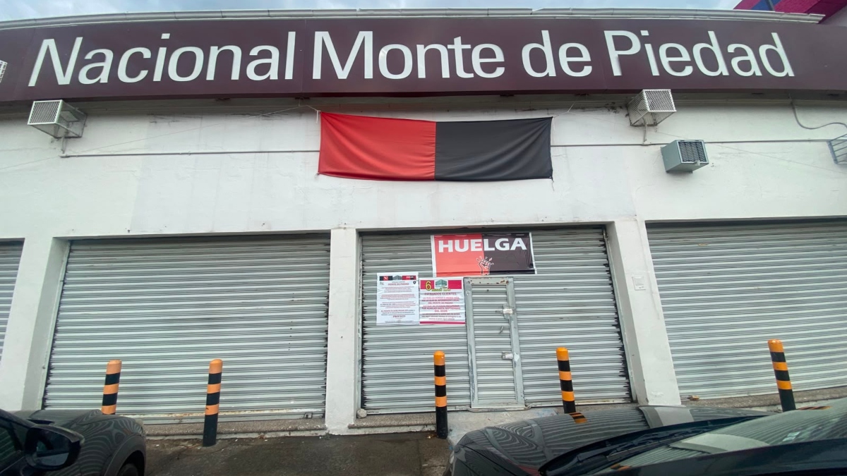 León: Monte de Piedad lleva 10 meses en huelga y atención a prendas
