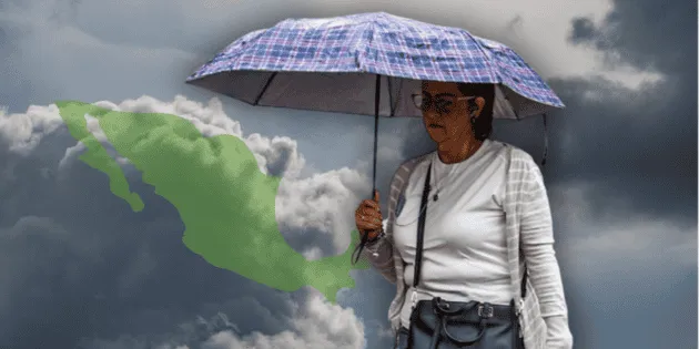 México: SMN advierte lluvias intensas hoy en varios estados