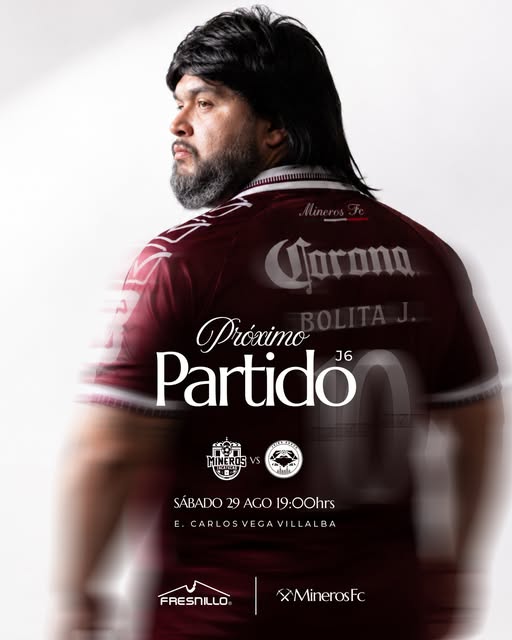 Mineros FC homenajea a "La Bolita" Jiménez ante Jaiba Brava