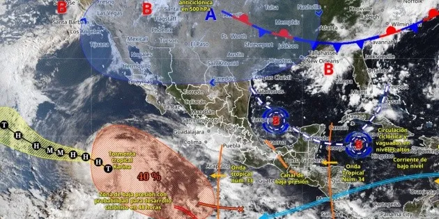 Monterrey: Alerta por lluvias intensas y temperaturas de 45 °C