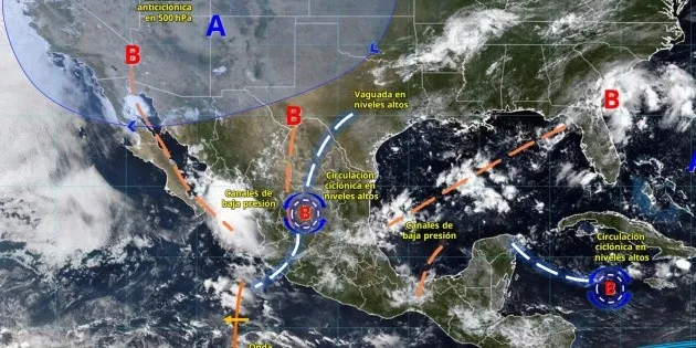 Monterrey: SMN alerta de lluvias intensas y calor extremo esta semana