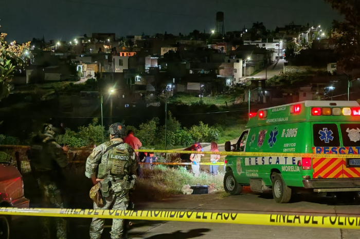 Morelia: Asesinato a tiros en la colonia Valle del Durazno