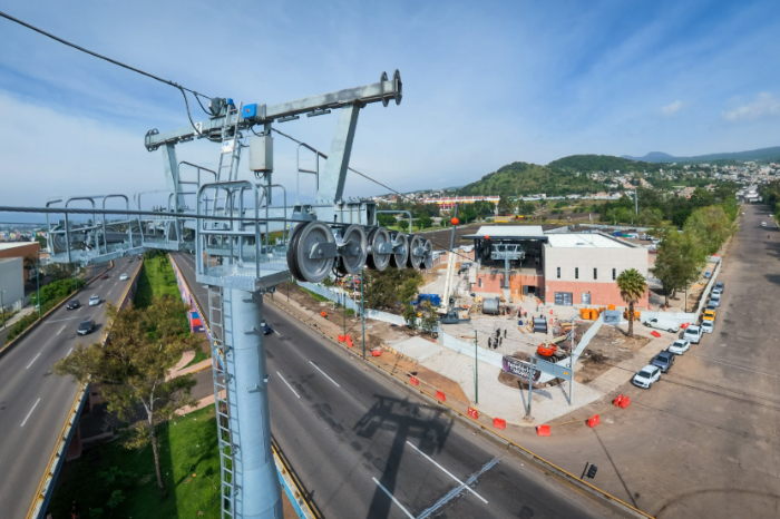 Morelia: Comienza instalación del cable portador del Teleférico
