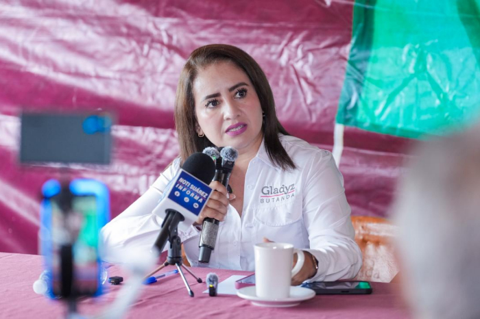 Morelia: Gladyz Butanda reafirma compromiso para recuperar la ciudad