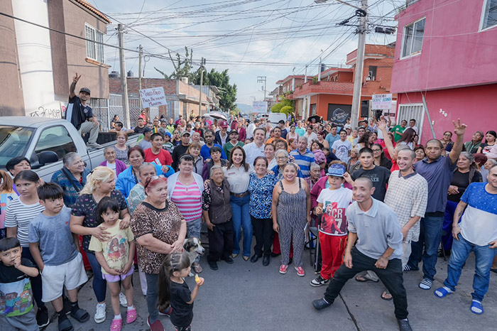 Morelia: Gladyz Butanda refuerza apoyo a la 4T en la región norte