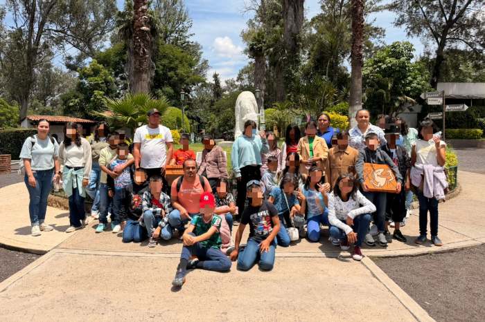 Morelia: Niños de Casa realizan su primera visita al Zoológico