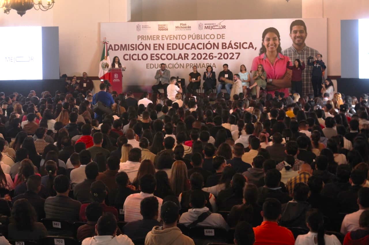 Morelia: SEE asigna 555 plazas docentes en 72 municipios