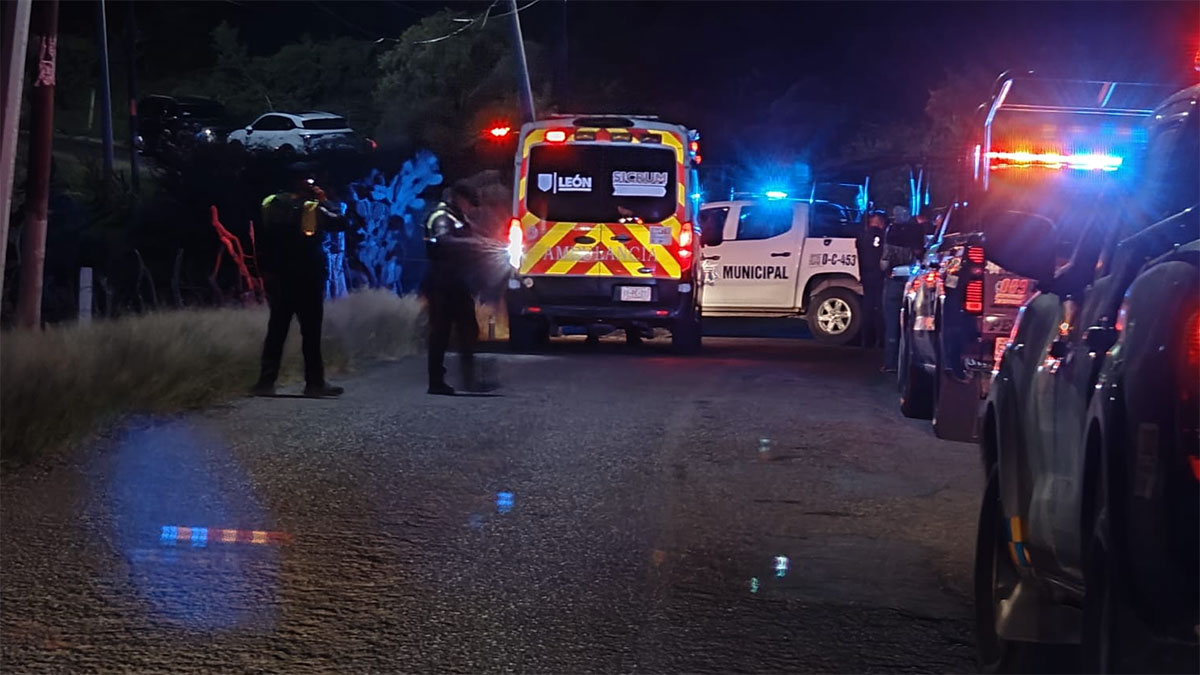 Mortal accidente vehicular en León, en la colonia Hacienda Arriba