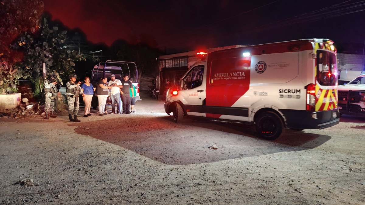 Mujer muere tras ataque a balazos en León, Guanajuato