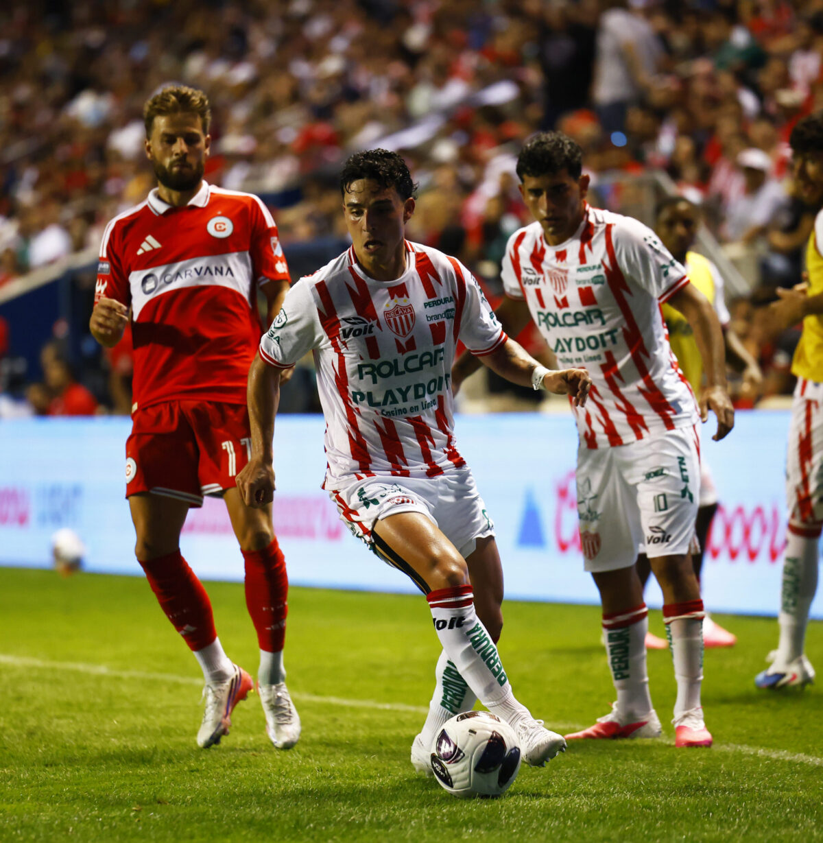Necaxa sucumbe 2-0 ante Chicago Fire en debut de Leagues Cup