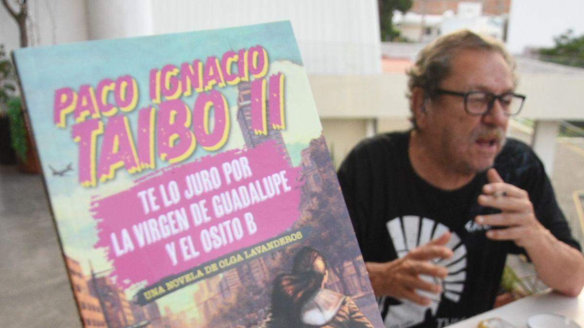 Paco Ignacio Taibo II presenta su nueva novela policiaca en Irapuato
