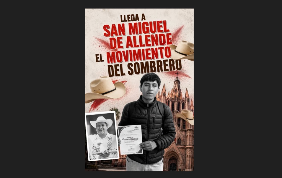 San Miguel de Allende acoge el movimiento del sombrero de Carlos Manzo