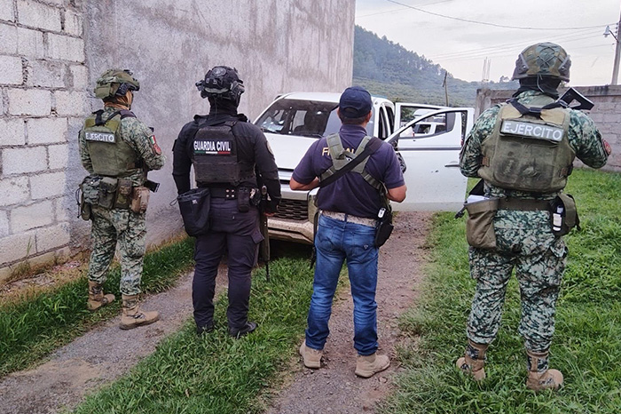 Tacámbaro: Guardia Civil captura a tres tras balacera