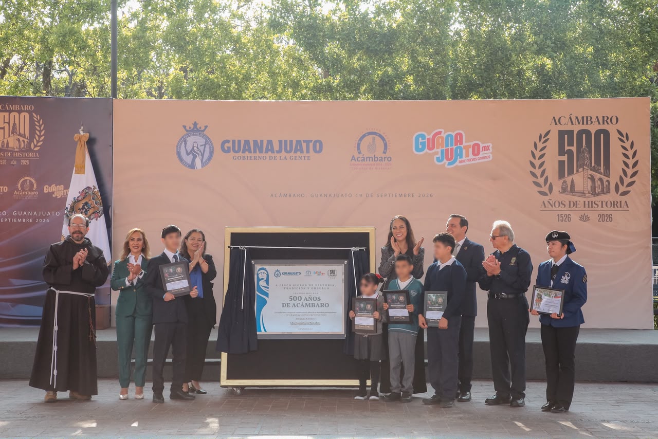 Acámbaro: Gobernadora reafirma apertura al diálogo en 500 años de historia