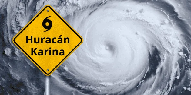 Acapulco: Huracán Karina alcanza categoría 4 y alerta del SMN