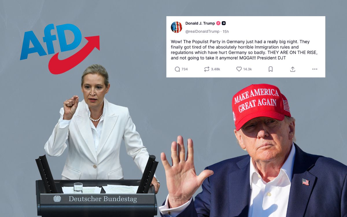 Alemania: Trump celebra el triunfo de la extrema derecha en elecciones